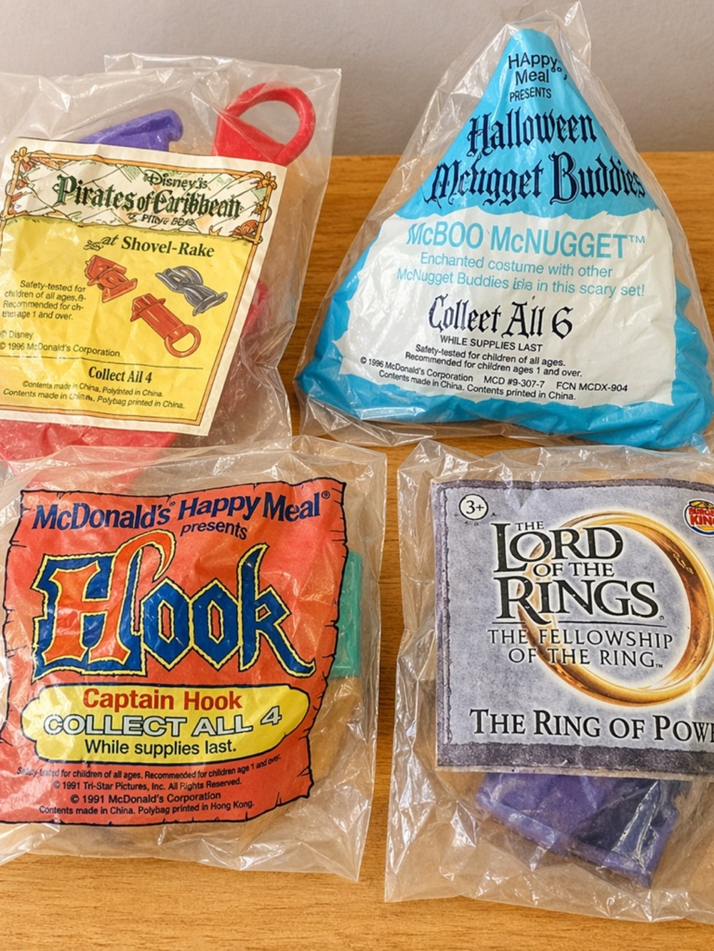 Vintage McDonald’s Happy Meal Toys Lot Sealed